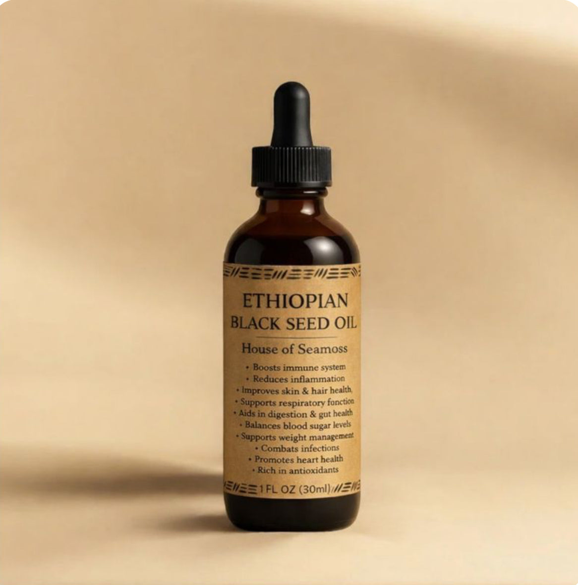 Ethiopian Black Seed Oil