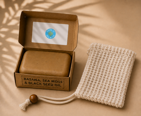 Batana Oil, Blackseed Oil & Sea Moss Soap