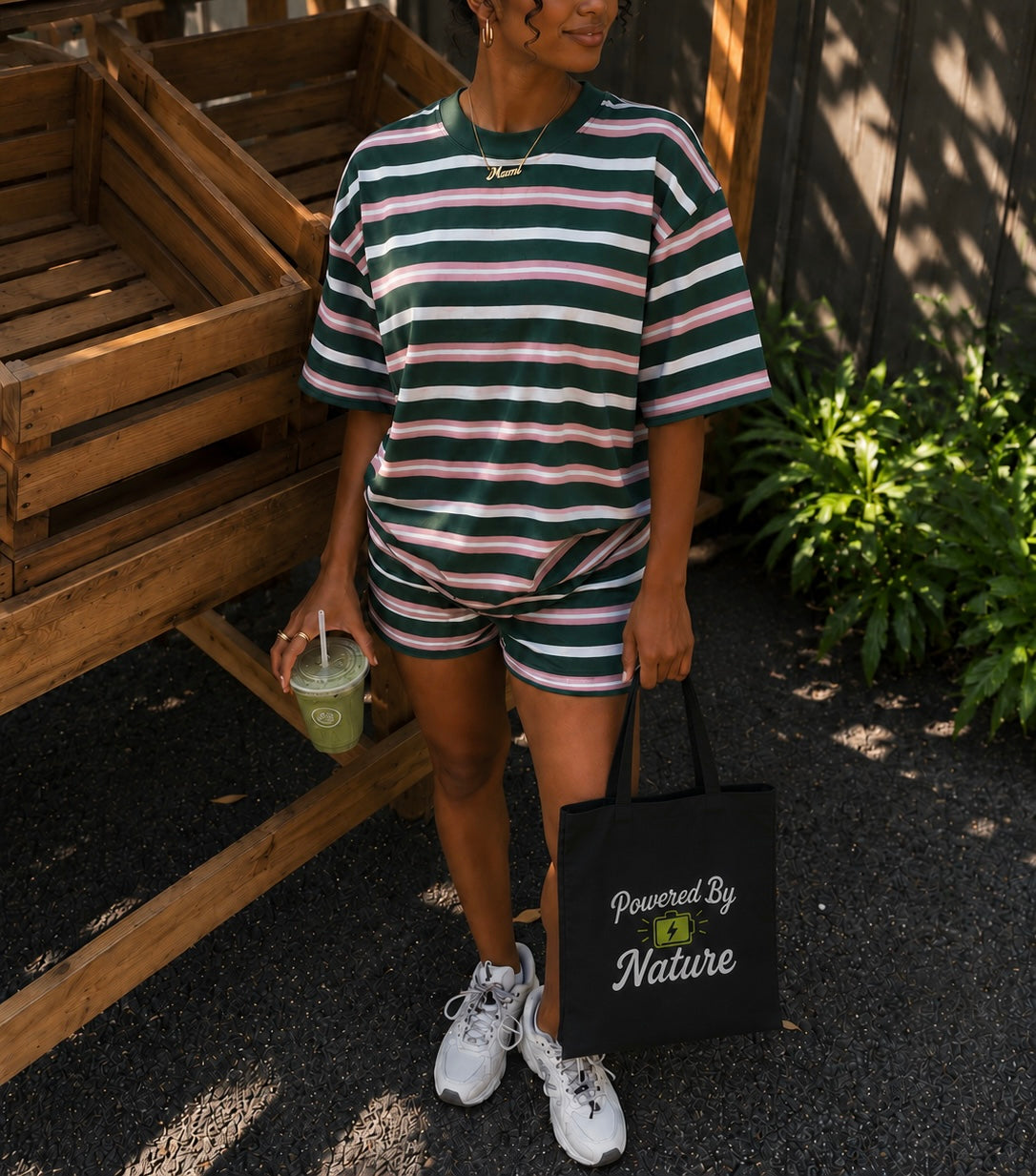 Noir No2 Powered By Nature Tote Bag