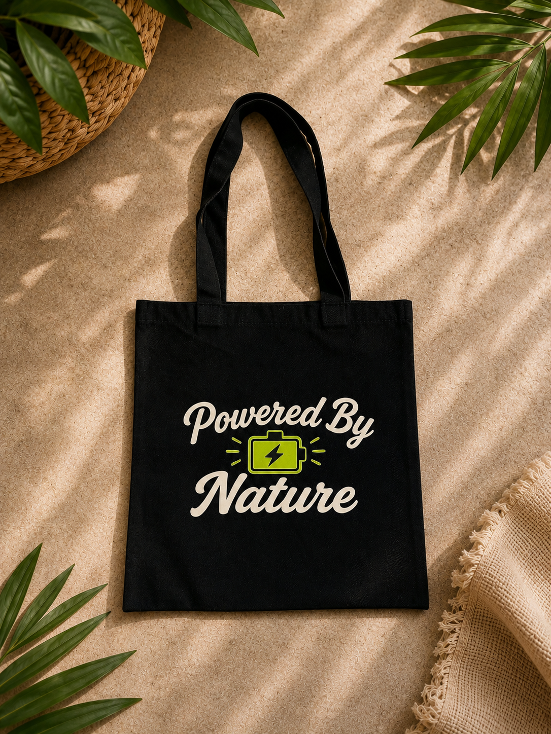 Noir No2 Powered By Nature Tote Bag