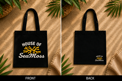 Noir House of Seamoss Tote Bag