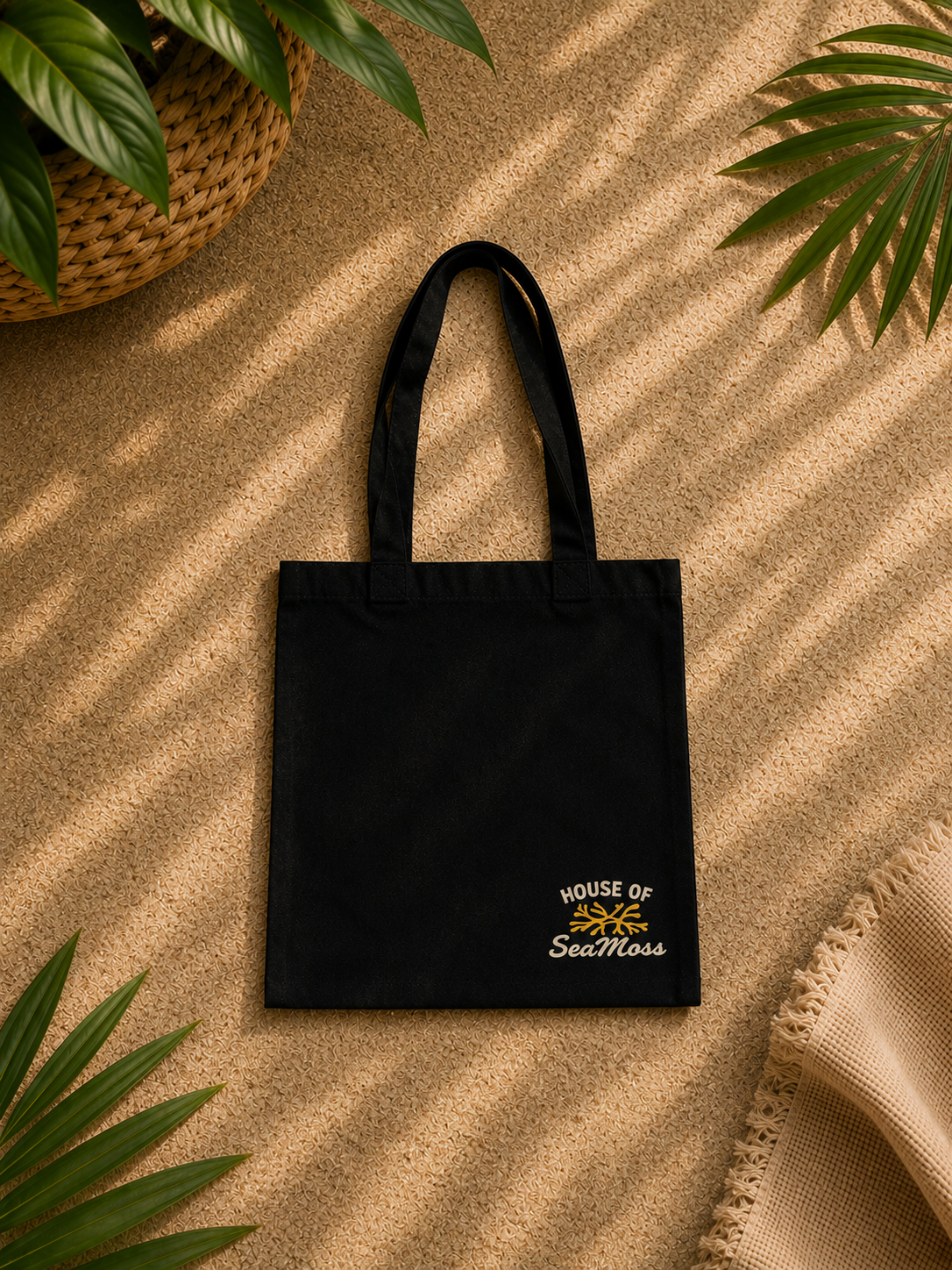 Noir Powered By Nature Tote Bag
