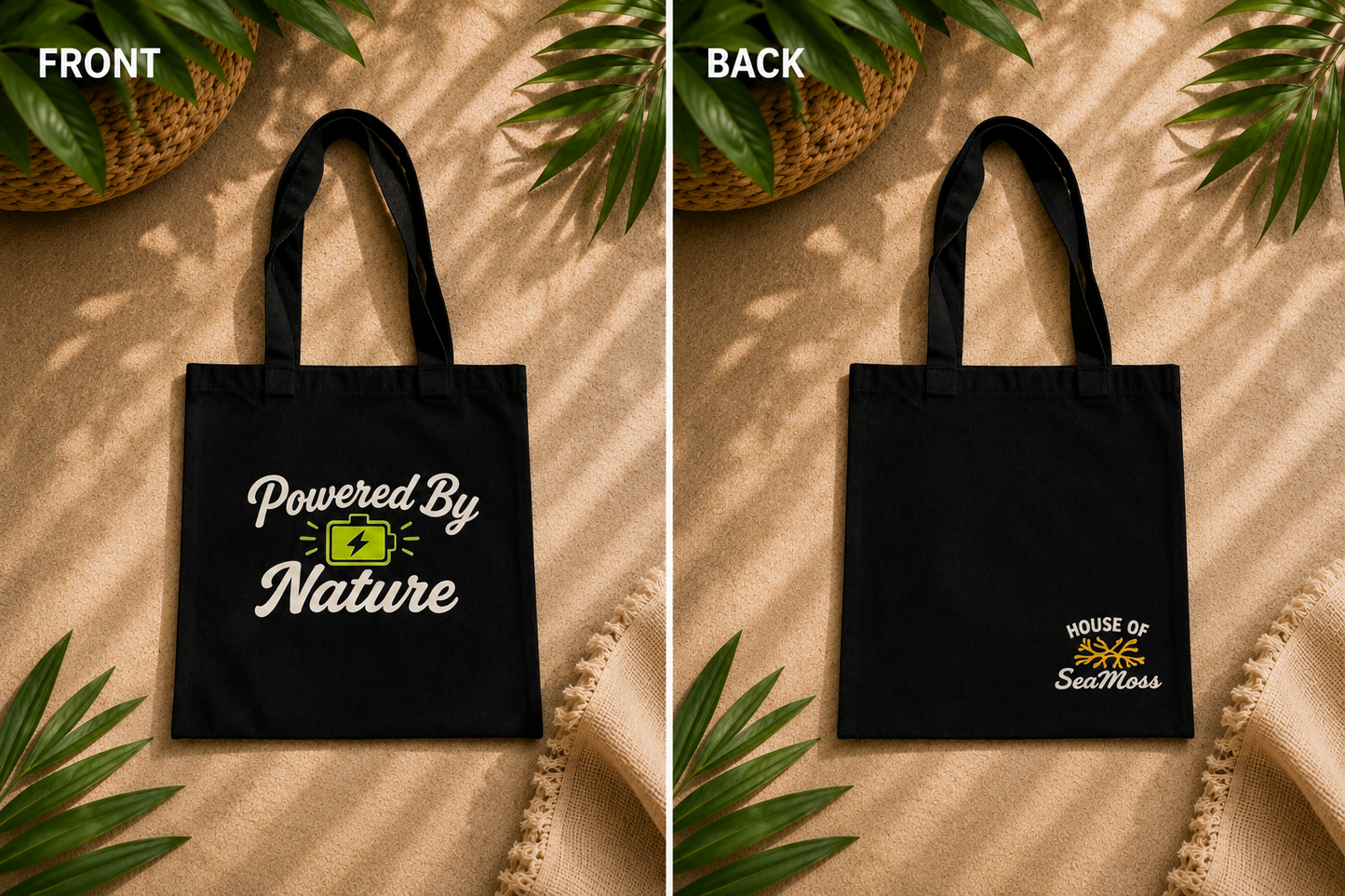Noir No2 Powered By Nature Tote Bag