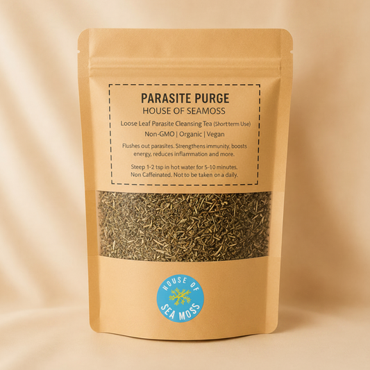 Mezcla de té para purgar parásitos