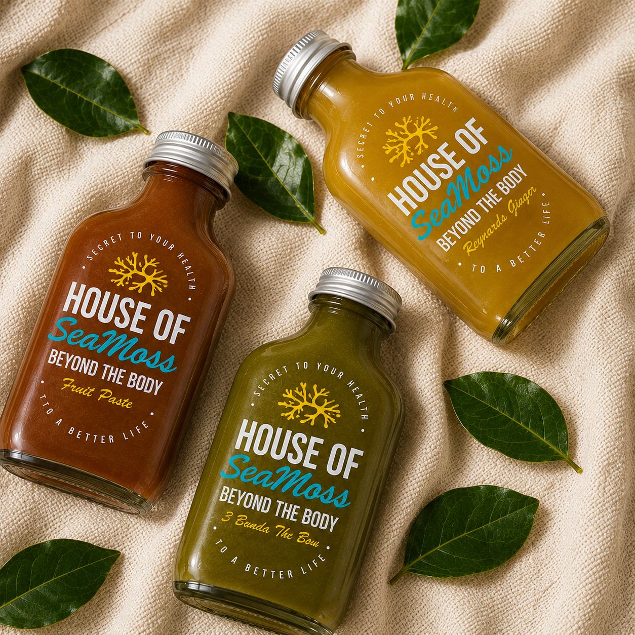 Sea Moss & Herbal Juices Bundle
